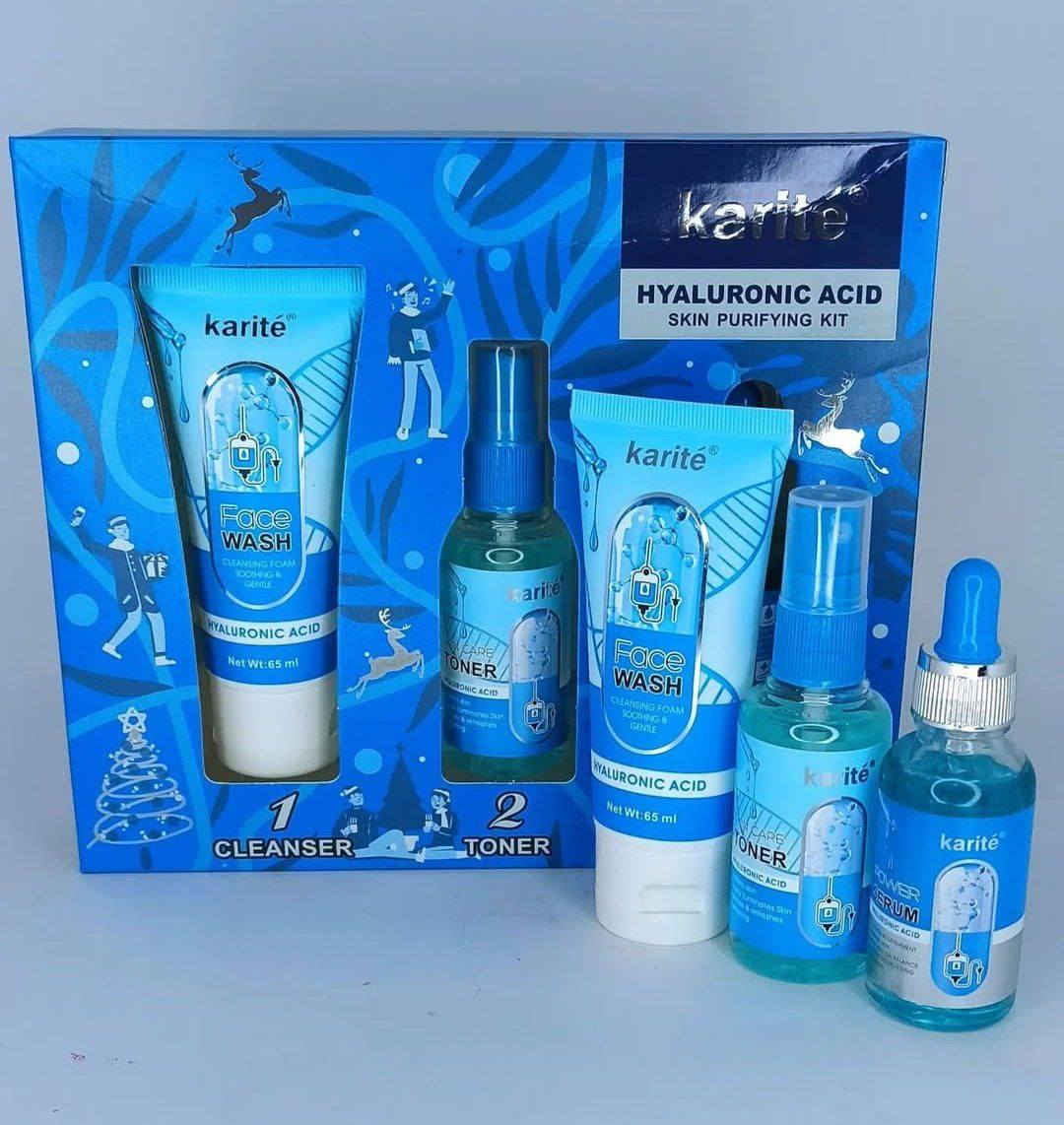 وصل البكج العناية بالهاليرونيك اسيد من ماركة karitéⓇ الاصلية💯
HYALURONIC ACID
SKIN PURIFYING KIT
بكج العناية بالبشرة يصفي وينعم ويقلل من المسامات البشرة راح تصير صافيه مثل الكزاز ✔️✔️ يتكون من سيروم وتونر وغسول💙

💙1:-غسول  للبشره الجافه الحساسه بحمض الهيالورونك أسد من  .تحتوي التركيبه على مركب APG وهو منظف خفيف على البشره يزيل الدهون والمكياج والشوائب ويقلل من الشعور بالضيق وعدم الراحه دون الاضرار بالبشره كما يحتوي على مركب gluco-glycerol وهو عامل ترطيب قوي يساعد البشره على الاحتفاض بالرطوبه وتحسين وضيفة الحاجز الوقائي ايضاً معزز التركيبه بحمض الهيالورونك اسد لترطيب مكثف ومقاومة الضروف الخارجيه التي ترهق البشره

💙2:- يعمل التونر المرطب على تهدئة البشرة الحساسة بعد التنظيف ويشكل طبقة تجعل البشرة رطبة. مما يوفر العناية الكاملة لحاجز البشرة الضعيفه والحساسه. ويصلح حاجز البشرة التالف لمنع تبخر الرطوبه ويعمل على ازالة الخلايا الميتة وتقليل الزيوت الزائدة ، وتقليل انسداد مسام البشرة والحد من ظهور حب الشباب والرؤوس السوداء ويحافظ على تجديد الخلايا ومهدئ، ومضاد للشيخوخة،

💙3:-سيروم هايلورونيك اسيد  تحفيز إنتاج الهايلورونيك اسد في البشرة,وبالتالي يقوم بملىء بشرة الوجه.والعمل على نفخ الوجنتين ،ويعتبر بديلاًً لفلر الوجه. ومعالجة جفاف البشرة.و الترطيب العميق للبشرة..ويعالج ظهور التجاعيد مبكراً. ويعزز من مرونة الجلد . والوقاية من الأشعة فوق البنفسجية من الشمس والتي تسبب تلف الجلد ، وجفاف البشرة .و يعمل على علاج مشكلة الدهون الزائدة بالبشرة 

🚘يوجد خدمة توصيل لجميع محافظات العراق ٤ الاف🚘


**إذا كنت صاحب هذا الإعلان وتريد حذفه لأي سبب، رجاءا أرسل رسالة إلى الدعم الفني**