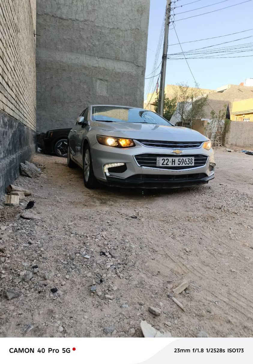 سياره ماليبو 2018 موصفات Lt
رقم اربيل نگليزي سنويه بسمئ هزه بعدها 
سنويه 2030 
ضربته موضحه بصوره وسونار 3قطع +جاملغ خلفي تعديل هلال 
گير محرك شرط فحص 
 كار بلي 
بصمه ابواب 5
كير أي تي مرغوب
محرك 1500 تيربو 
مثبت سرعه 
شاشه كامره خلفيه 
تبريد قطعتين 
تايرات جداد توني شادهن 
حداديه جديد  امامي  وخلفي
رقم هاتف ***********
متواجد تصال او وات ساب بعد 4عصر  فقط 
سعر 100$$
