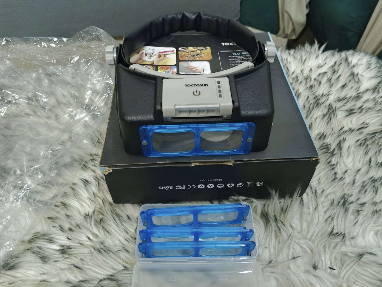 نظارة تحتوي على عدسات مكبرة وإنارة


**إذا كنت صاحب هذا الإعلان وتريد حذفه لأي سبب، رجاءا أرسل رسالة إلى الدعم الفني**