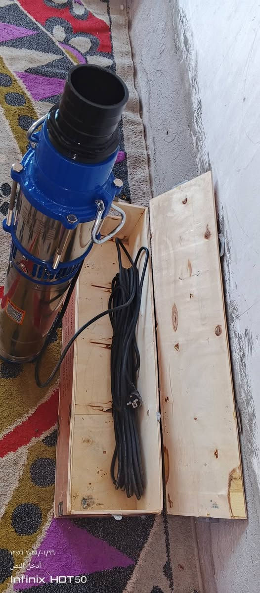 السلام عليكم ورحمه الله وبركاته اخواني الكرام موطور غطاس مال بير 3انج سنكل البيع بعده بل صندوك  قريب عل قطاع الزراعي ***********
