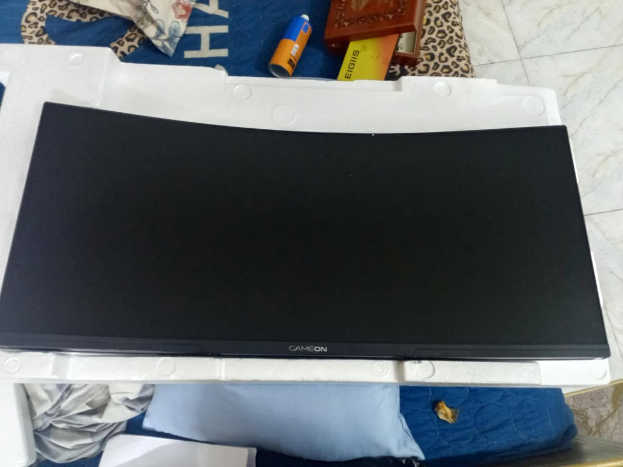 للبيع شاشه التراويد 34
GAMEON GOC34WQHD180VA Spectra Pro Series 34" WQHD, 180Hz, MPRT 0.5ms, HDMI 2.1, Fast VA Panel Curved Gaming Monitor 1500R 21:9 (Supports PS5 VRR) - Black
نظيفه جدا مستخدمه اقل الشهر 
شرط الجديد كل اغراضه كامله
مكان بغداد البياع 
***********
الي تخدمه يراسلني واتساب
توصيل محافظات اعتذر
