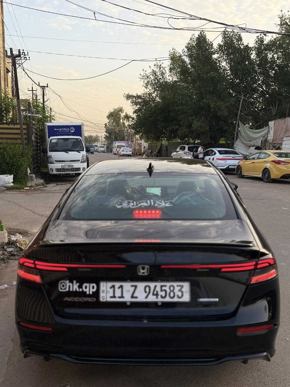 � للبيع | هوندا أكورد هايبرد 2025 | فئة Sport فول مواصفات 🚘
📍 المكان: حي الجهاد 
💲 السعر:186 ورقة – وبي مجال
 رقم + واتس ***********

🔹 تفاصيل السيارة:

 وارد أمريكا
 ماشية فقط (3800 )كيلو متر
 هايبرد | مكينة 2000 | فئة Sport فل كامل
 بصمة تشغيل + بصمة أبواب
 فتحة سقف
 تشغيل عن بُعد
 تبريد قطعتين💨
 كراسي كهرباء
شاشه كبيره
 رادارات أمامية وخلفية وجانبية
 سايد بريك بصمة + أوتو هولد
‏ CarPlay + 📲شاحن وايرلس
 تحديد مسار + فول تحكم من الستيرن
 ومواصفات خاصة كثيرة إضافية
حادثها بنيد ومصلح نفسه بعده بصور بدون شاصي ولا لغد وبيها بارد بلجاملغ
للبيع فقط
