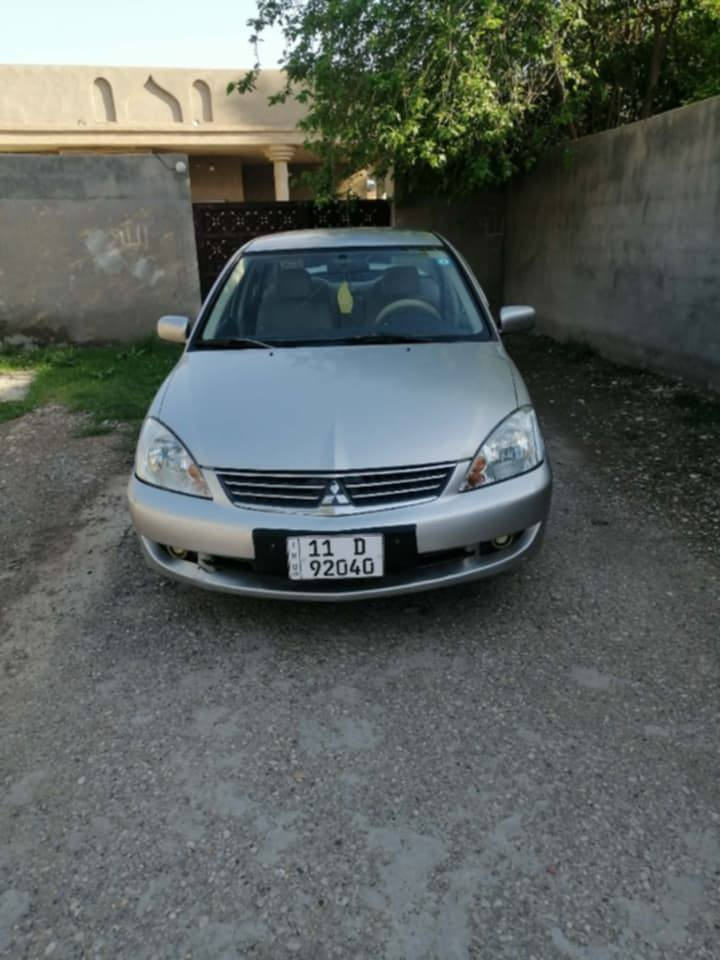 سلام عليكم لانسر موديل 11 رقم بغداد انكليزي بسمي  السياره جديده وحلوه تخم تاير جديد باتري جديد  محرك بلادي *********** مكاني ديالى بلدروز
