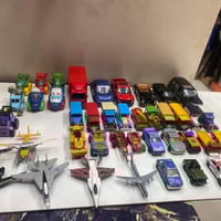 سيارت  حديد  وماركات  وانگليزيات ومتنوعة وبلاستك  ورزن    شخصيات   🔴ال...