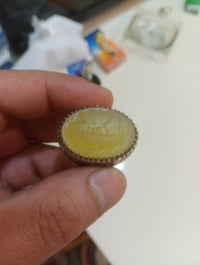 عقيق يماني • فضة 925 • مقاس 23-23.5