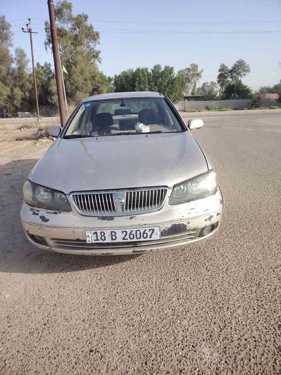 سلام عليكم 
نيسان سني موديل 2006
محرك1.6 قبق اسود
 وكير عادي مكفولات 
رقم بابل بسمي تحول ثاني يوم 
تبريد شغال
لبيع او مراوس 85
***********
