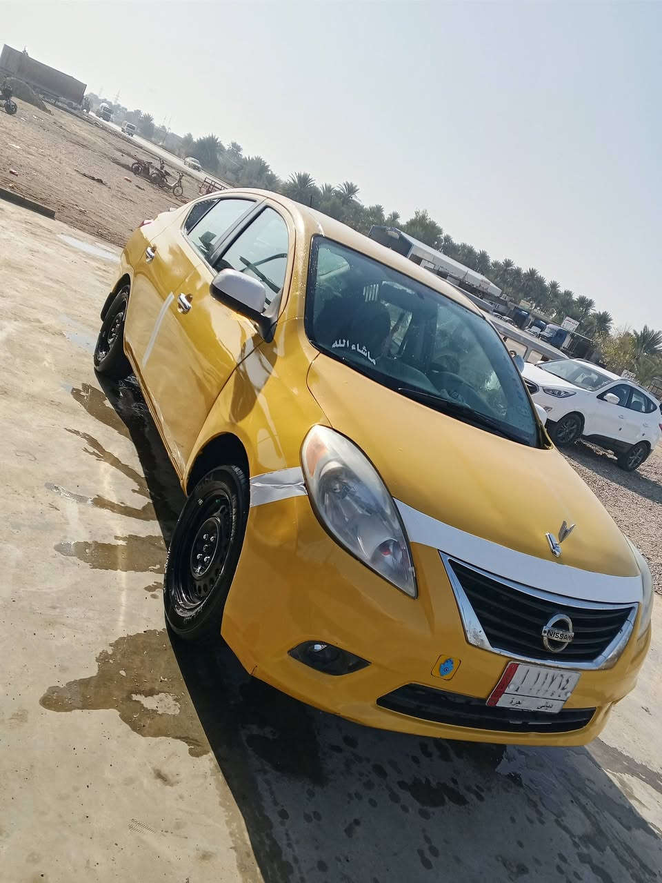 نيسان فيرسا موديل 12 سياره خير من الله كير مكينه تبريد كهربايات كلها شغاله ضربتها جوملغ امامي بدون دواخل  وارد امريكي رقم ديالى سياره تحويل مباشر سنويه صاقطه 2 سنه للبيع او مراوس مكاني ديالى بعقوبه سعر 78 وبيها مجال رقمي ***********
