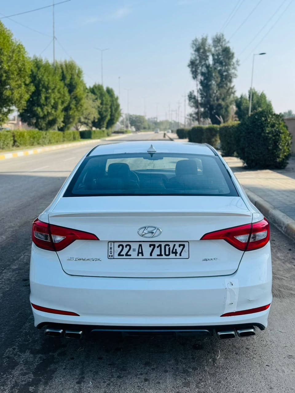 سوناتا 2017 امريكي مكفوله كلها ليبل واحد بيها تكشير صبغ بمقدمه القماره والباقي مكفول بيع او مراوس السعر 118$ مكاني بابل - الشوملي
***********
