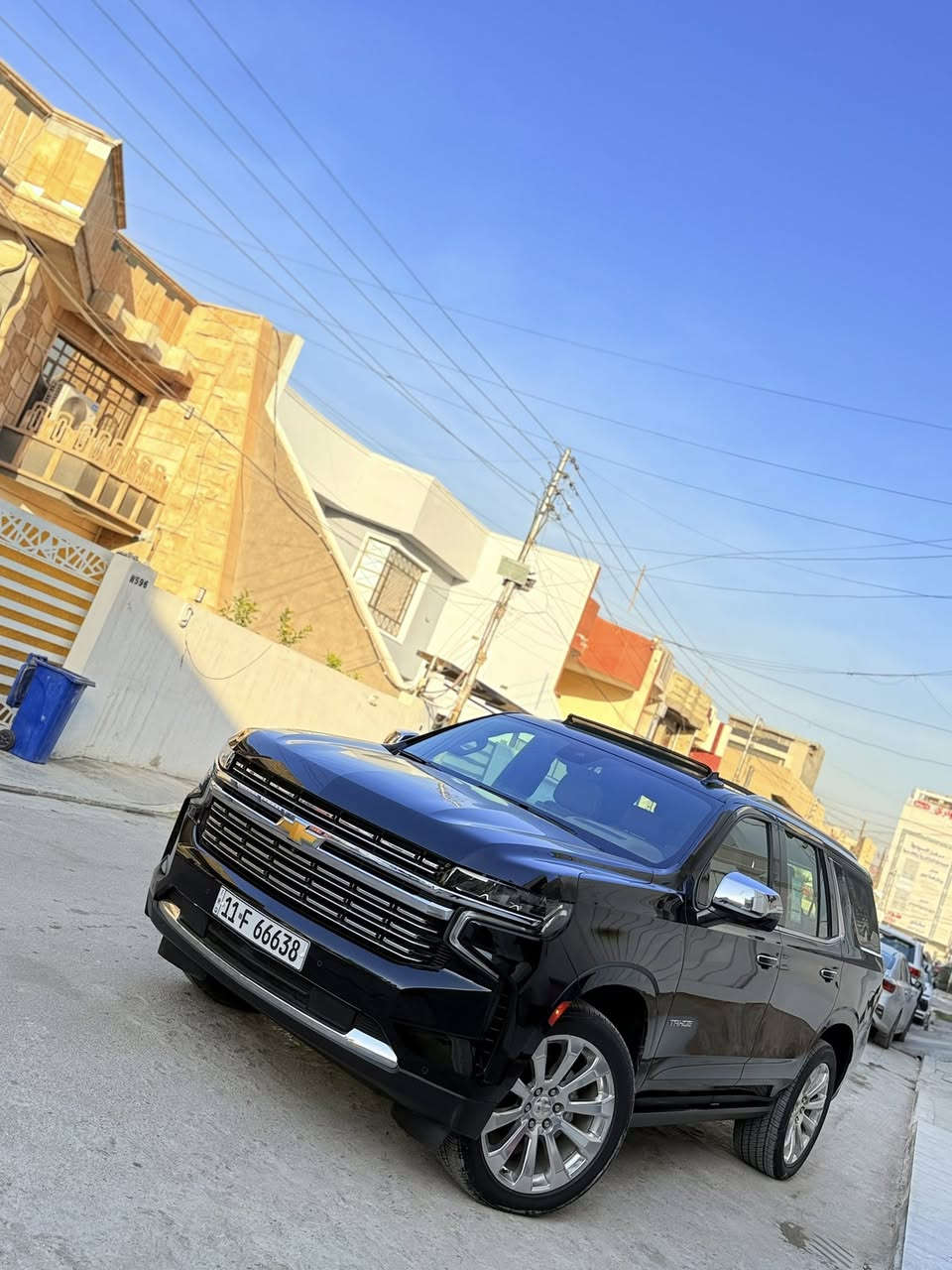 السلام عليكم تاهو موديل 2023 برايمر خليجيي رقم بغداد تحويل ثاني يوم السياره ماشيه 51 الف حقيقي 

برايمر فول واحد على واحد مكفوله كفاله عامه من كلشي ضربه شخط رصعه بارد صبغ مكفوللههه جديده كلشش وبلعافيه علياخذها سياره فول مواصفات معروفه مواصفاتها البرايمر 
مكاني بغداد السيديه الاستفسار ***********
