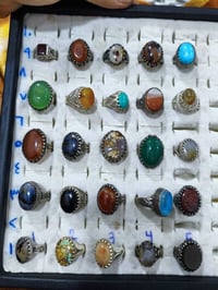 ٢٥ خاتم • مشكّل • بأحجار