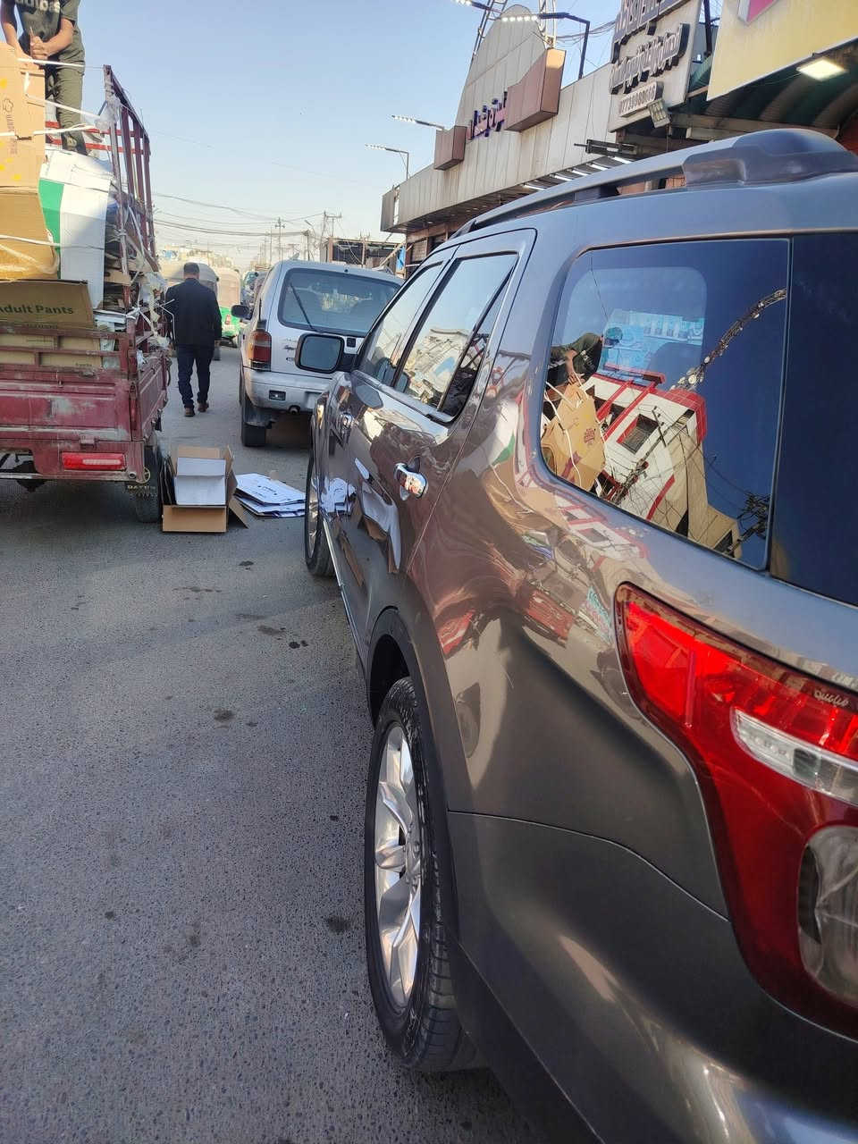 السلام عليكم فورد اكسبلور 2013 لمتدد فول مواصفات 7راكب تبريد مركزي السياره حادثه مسطرة بالجنطة فقط ضربتهه خفيفة كلش مابيهه نقوصات لايت زنون مكينة وكير خير من الله السيارة بسمي تحويل ثاني يوم رقم بغداد السعر 130 ورقة العنوان بغداد للاتصال ***********
