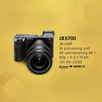 للبيع Sony a6700 فقط بدي الشتر اقل 4K نضافه 100‎%‎  واتساب 07714992250