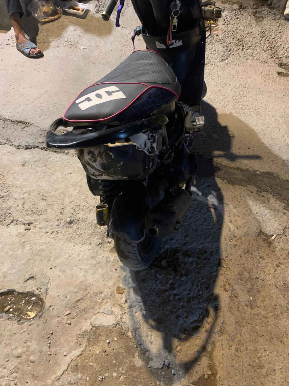 سلام عليكم
دراجه ماكس عدله بوشه 55 روله 400  كلجات رياضي زوج تايرات جدد موجود بيع او مراوس مكاني للوشاش 
***********
