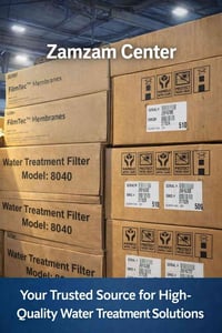 يعلن مركز زمزم لمعالجة وتحلية المياه عن توفر 🇺🇸 الممبرين الأمريكي Film...