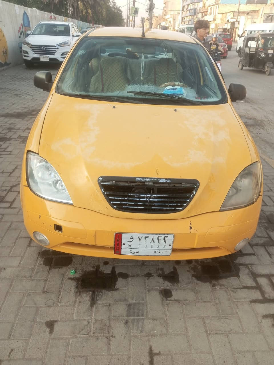 السلام عليكم
طيبه موديل 17 جاملغ امامي الايمن مبدل 
محرك وكير بحاله جيده 
تبريد شغال
السعر 37 وبي مجال 
العنوان بغداد الحريه 
مصفر هيئه وغرامات
السنويه 2028
للاستفسار ***********
