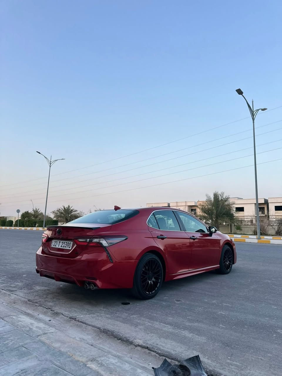 🔥 للبيع – كامري 2024   Black Edition SE  🔥

🖤 اللون:  احمر 
✨ فئة  Black Edition SE (النسخة الرياضية الخاصة)

🚗 السيارة نظيفة كلش
🔹 وارد امريكي الحادث سرقة جملغات امامي وعندك حافت البنيد 
🔹 رقم: (اربيل)

💎 مواصفات نايت شيد:
✔️ جنوط سود رياضية أصلية
✔️ مرايات ولمسات خارجية سود
✔️ شاشة كبيرة + Apple CarPlay
✔️ كاميرا خلفية
✔️ مثبت سرعة راداري
✔️ نظام أمان كامل

❄️ تبريد ثلج 
🛞 تايرات جديدة
   سعر 196 ورقه وبيه مجال ☑️

📍 السيارة جاهزة للفحص بأي مكان تريد
☎️🚗☎️🚗☎️
📞 للاستفسار: ( *********** )
