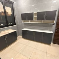 كاونتر MDF • سطح مرمر صناعي • توصيل بغداد