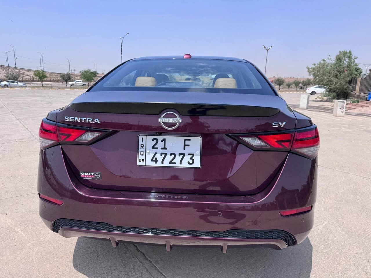 نيسان سنترا موديل 2024. ماشي 13. الف باس بونيت سبوغ بدون داواخيل بدون اربك موصفات. سلايت. كوشين هيتر  كوشين كهرابي سوكان كهرابي  رادار. تعديت سورعه. سيار بسمي  شرط تحويل  غرامه واكاله    موصفات  
SVبلاس.            عنوان كركوك شوراو. 
*********** كركوك, العراق
