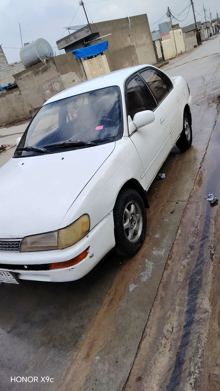 كورلاه للبيع موديل.  1992
صلاح الدين مشروع وطني   
 سياره مكفوله من ضربه كير اوتوماتيك سياره جاهزه من كلشي مكفوله من ضربه واخياس سياره جاهزه
السعر ٥٥ وبيه مجال العنوان كركوك/***********
