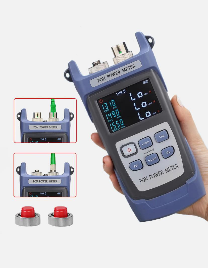 تحية طيبة 🙏🏻 
Aj مركز جمان للألكترونيات
***********📞

💡متوفر لدينا PON POWER Meter 

Aua /CompTyco براند عالي الجوده ☄️

 Port  / APC / UPC 💯متوفر موديلين الاخضر والازرق☄️

☄️يستخدم فحص كابينات الضوئيFTTH 

Power supply 9V Battery charge☄️

💯لدينا اسعار جمله 

☄️💢مكتب جمان للألكترونيات 𝗔𝗷 💢
            Juman Elec 

📍عنوان-بغداد شارع الصناعه مجمع التميمي-طابق اول
للأستفسار الاتصال عل الرقم او مراسله الصفحة
               
                   📲  *********** ☄️

يتوفر لدينا خدمة توصيل 
#بغداد_والمحافظات
#FTTH_FIBER_OPTIC_ROUTER_CABLE_Solar energy
