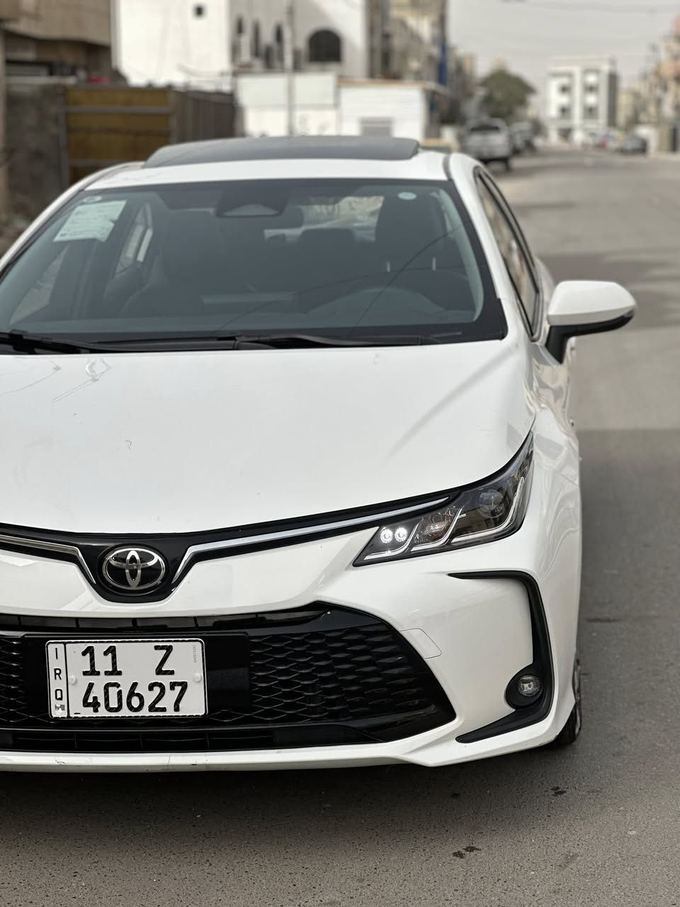 السلام عليكم 
من رخصه الادمن 
كورلا2025هايبرد تجميع صيني 
سياره ع وضع الشركه 
ماشيه14000km
فول موصفات 
ما ناقصه شي 
توجد ملاحضه في البنيد فقط كد شبر سحبه كارت فقط 
مكان السياره بغداد الغزاليه 
السعر 152بيه مجال بسيط جدا 
الاستفسار 
***********
