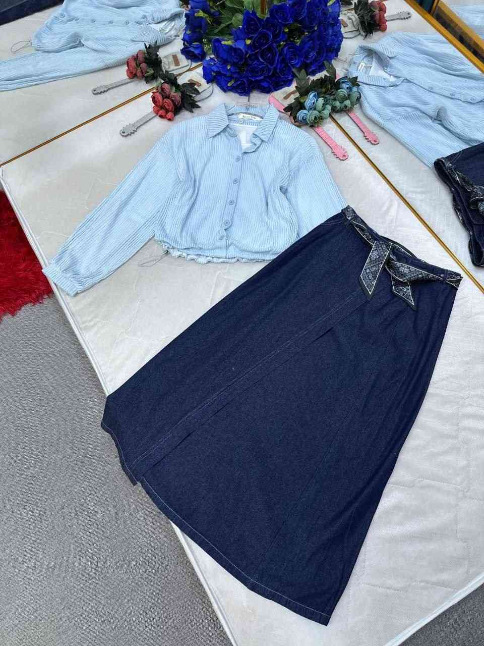 الكولكشن الصيفي  يبداً من هنا 📍
طقم  تنورة 3 قطع يجنن خامة ايروبين + جينز بوبلين صيفي إيطالي  
قياس:38-40-42-44-46-

كوالتي عالي الجودة للضمان الفحص بحضور المندوب 
#طقم_تنورة #بعقوبة_ديالى #الديوانية_صلاح_الدين #كركوك #صويرة_طواريج_حله


**إذا كنت صاحب هذا الإعلان وتريد حذفه لأي سبب، رجاءا أرسل رسالة إلى الدعم الفني**