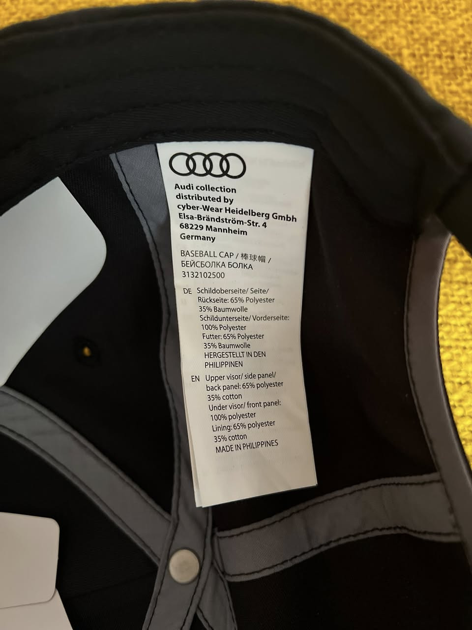 AUDI
quattro cap

made in philippnes🇵🇭

بالة أوروبية، جديد

- يوجد التوصيل


**إذا كنت صاحب هذا الإعلان وتريد حذفه لأي سبب، رجاءا أرسل رسالة إلى الدعم الفني**