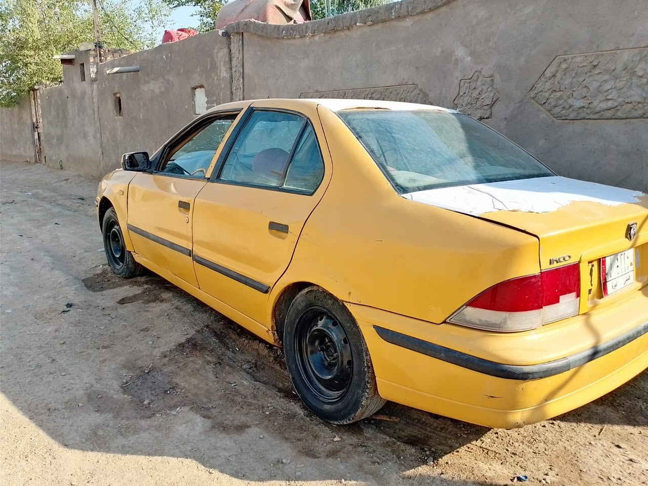 سلام عليكم
سمند ٢٠١٢  رقم مثنى تحويل ثانيوم 
سنويتها منيتها
سياره مكينه مفتوحه ومجفته صار خمستيام 
سياره كل نقص مابيهاا نقص فقط كهربائيات 
بيهاا رشات صبغ ولخات بصيطات بدون ضربه قويه 
مكاني ديوانية قضاء الحمزه الشرقي
سعر ٢٢وبيهاا مجال 
***********
