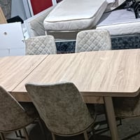 طقم سفرة • ٦ كراسي • مستعمل