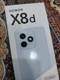 تليفون HONOR X8d اشتريتة ب 400 صار اسبوع  الله شاهد جديد اريد ابيعة 35...