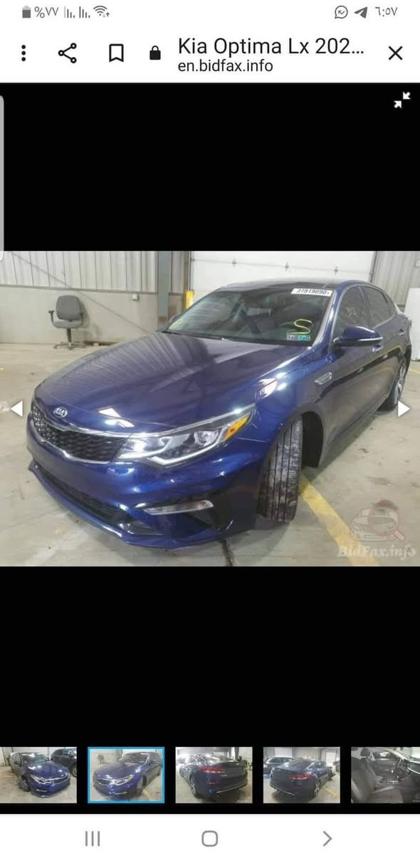 اوبتيما 2020
لون حبري 

رقم بغداد حرة 

وارد امريكي 

كفالة عامة بدون صبغ 

صور الحادث بالمنشور

 ماشية 58 

فول مواصفات 

مكانها اليرموك 

مكلف بالنشر 

رقم صاحب السيارة 

0781 527 7917

السعر 165 و بيها مجال بسيط
