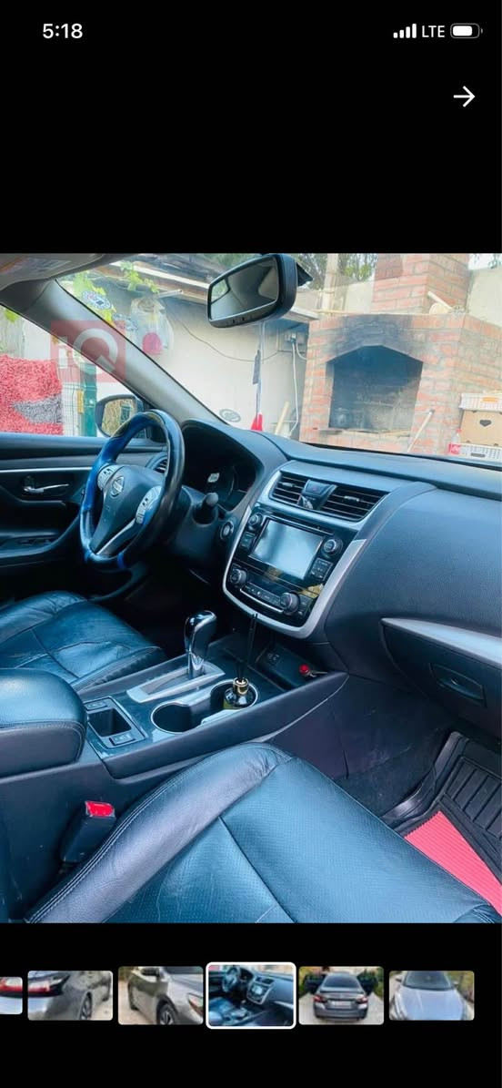 nissan altima 2018 Sv plas
ئالتیما ٢٠١٨ پڵس فوول مواصەفات بە شەر مواصەفاتی لە SL زیاتر بی
ڕەنگ نەفتی مەکینە ٢.٥ هەتا بڵێی بێ مەسرەفە رەقەم و سەنەوی نوێیە بە ناوکردن بە شەرت 
گێر و مەکینە و کارەبایاتی هەمووی بەشەرت مواصەفات سلاید کوشن کامل جلد کوشین کارەبای و هیتەر سوکان هیتەر ناو لایت ڕەش 
١٠١میل ڕۆیشتیە 
١ پارچە کلێرە
٢ پارچەی سبوغە   هەندەک ژۆرێی هەیە بێ ئێرباگ 
ئێرباگی بەشەرت 
نرخی ١٢٢$
***********
هەولێر أربيل, العراق
