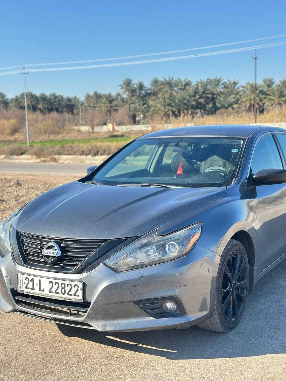 سلام عليكم للبيع نيسان اولتما
2017 رقم سليمانيه الجديد باسمي هزه جديده سياره بجم كبس فول مواصفات عدا الفتحه ضرر صبغ الجامرلغات الخلفيه بدون داخل المكان ديالى 
الاتصال عل الرقم ***********
مكلف بالنشر
