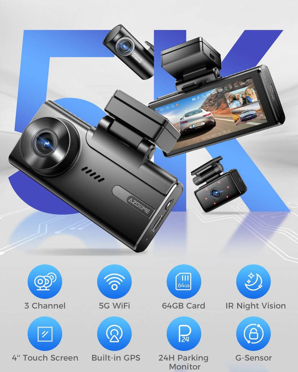 Azdome M580 3ch
قطعه جديد لوك ۳ كامرات شاشه لمس دقه عاليه 5k 
سعر ١٦٥ الف
توصيل موجود لكل محافظات


**إذا كنت صاحب هذا الإعلان وتريد حذفه لأي سبب، رجاءا أرسل رسالة إلى الدعم الفني**