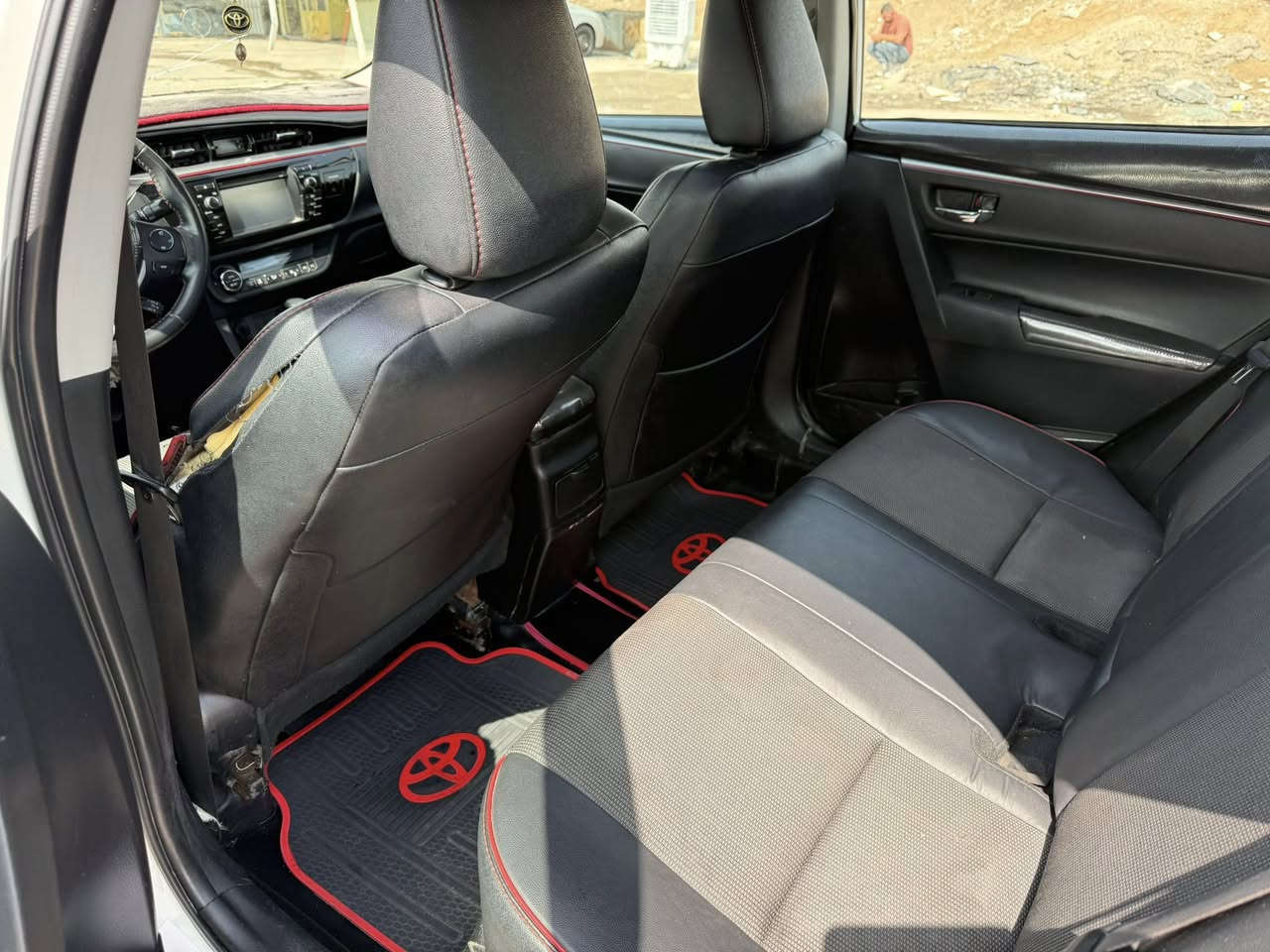 كورلا وارد امريكي موديل 16رقم واسط حادثه مال امريكا بابين مبدله بدون صبغ وبلعراق بيه بنيد صبغ وحالين دعاميه ابيعه على وضعه سيارة فول الفول بصمه جلد سلايت  شاشه جنطه بصمه شفتات ستيرن كامره لايت زنون وبعد بيه مواصفات ابيعه على وضعه اخوان اعتذر من المراوس اعتذر من المراوس ساعه يسولف وياك وبلخير يكلك تراوس سعر105مجال قليل مكانه سيارة بغداد سيارة بيه منضومة مال غاز***********
