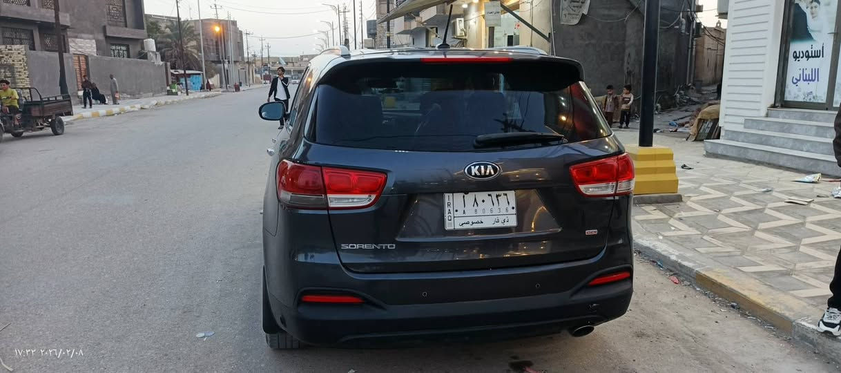 كيا سورنتو 2017 امريكي تبديل بنيد فقط 
رقم ذي قار تحويل ثاني يوم
محرك 4 سلندر /5 راكب 
فور ويل
ارضيه جلد
تحكم استيرن جهتين اشاير بلمري
تدفئه كشنات
حساسات خلفيه
بيه منضومة غاز اقتصاديه جدا انسى الادوانز
بيع ب147 او مراوس بأوبتما 18 وفوك
للتواصل *********** عنواني ذي قار سوق الشيوخ ناحية الفضلية
