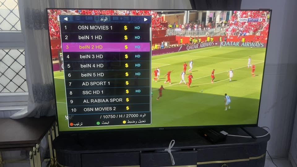 هلا كأس العالم 2026
تم تنصيب شبكة الوند للبث الرقمي الرياضي
باقةbeiN SPORTS الرياضية وSSC الرياضية
تم التنصيب على منظومة برج كلات
باشارة عالية جداً وتم برمجة القنوات 50قناة تابعة لشبكة
العمل في خانقين - ملك شاة
لتنصيب الستلايت+شبكة الوند للبث الرقمي الرياضي+الكاميرات
علي رياض-***********
الاشتراك الشهري 16 الف
الاشتراك ثلاث اشهر 45 الف
يمكنك الاشتراك عبر الكاش و الماستر كارت

