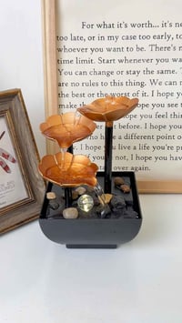 نافورة ورد • إضاءة LED • كيبل USB