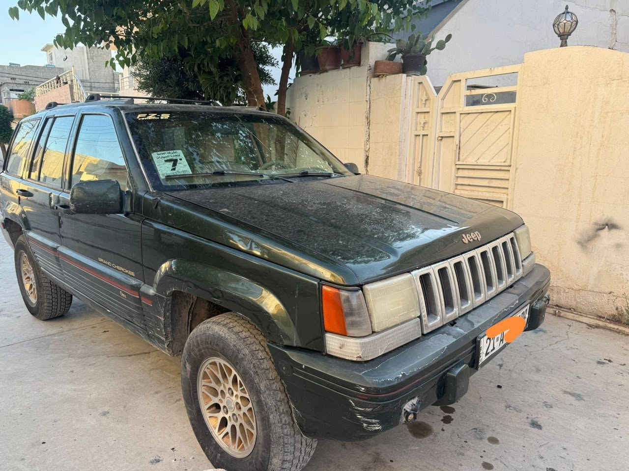 جيب موديل ۹٥ محرك كيرجيب ٦سلندر رقم سليمانية شرط التحويل بدون ضربة    سعر ٤۲  $ مكان سليمانية ***********
