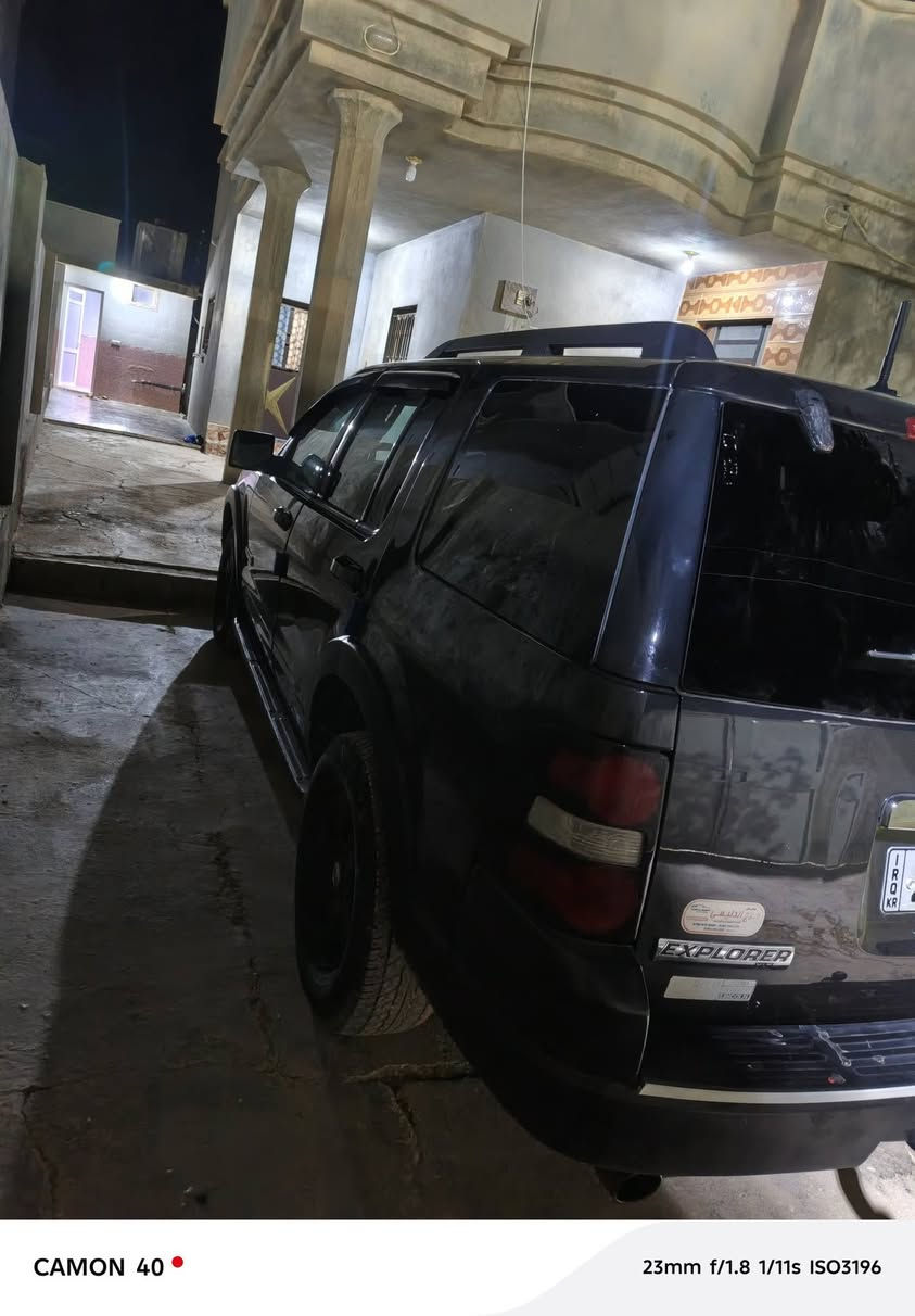 فورت اكسبلورر موديل2007رقم اربيل وارد امريكي مكفوله بيه مكانين عله كد شبر شبر بارد فقط 5راكب سياره متعوب عليه ومال جناي احله من الصور تبريد ثلج 6سلند، بيع مستعجل السعر117ورقه وبيه مجال مكان السياره النبار قضاء القائم‏‪***********‬‏
