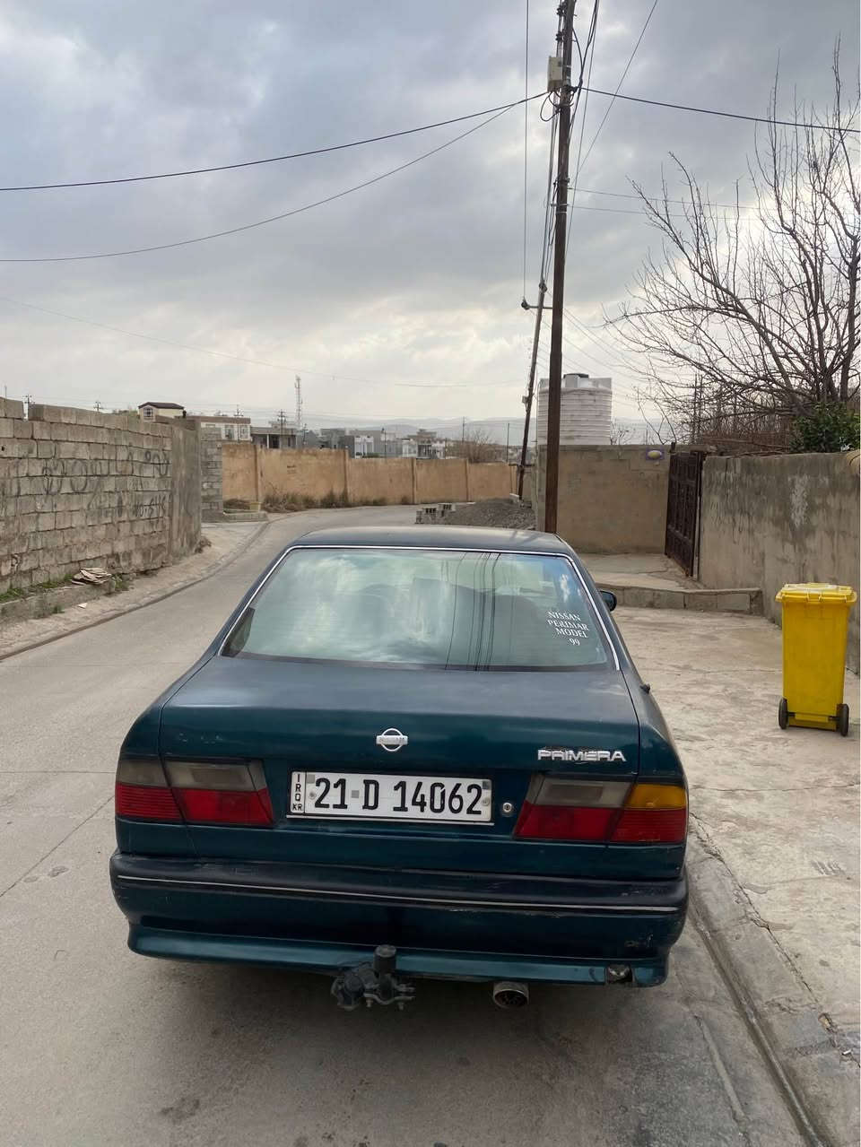 نیسان پلیمەر
مۆدیل 1995
ڕەقەم سلێمانی 
مەکینە بەخ 
گێڕو مەکینەو هەموو گیانی بەشەرتە 
تەبرید ساردو گەرم 
٤تایەی نوێی لەسەرە رەقەمو سەنەوی تا 2030نوێیە 
یەک دینار غرامەی لەسەر نیە هەزەی نوێیە 
سەیارەکە زۆر زۆر خاوێن مایتەوە توندو تۆلە  کارەبایەتی و هەموو شتی بەشەرت 
گۆرینەوەش دەکەم بە شتەک بە دلم بی  
ژ.م***********
whatsapp viber 
هەردووکی لەسەرە Singapore
