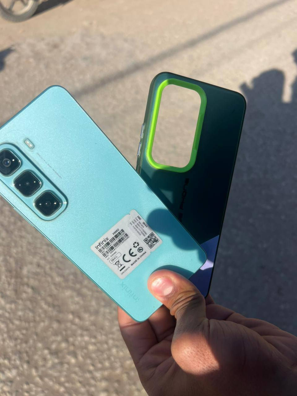 السلام عليكم
Infinix HOT 50

السعر 150 وبي مجال بسيط 

للبيع مستخدم 3 اسابيع جهاز مثل ما كدامكم جديد شخط مابي مكفول والكرتونه مال الجهاز والشاحنه موجودات ذاكره 256 وعشوائيه 12+ 60 فريم بل ببجي  الجهاز ماعايزه شي 

او مراوس حسب القناعه وذا مراوس بتليفون Redmi Note 11E Pro بعد احسن

رقمي للتواصل ***********
مكاني النجف الاشرف بل كوفه
