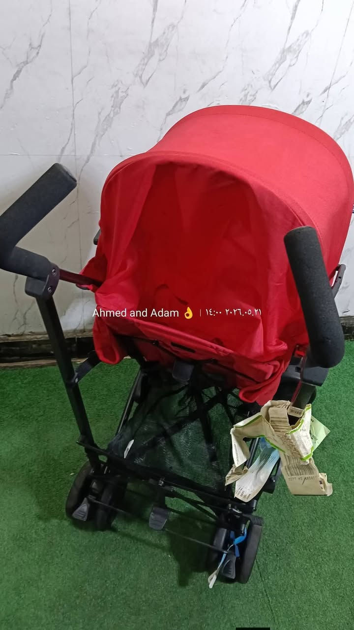 استرولر شيكو اوريجينال
كرسي وسرير وشزلونج 
حزام امان خماسي 
حاجز امامي للطفل 
دواسة لرجل الطفل 
عجل امامي بيلف 360 درجه 
فرامل ممتازه 
تبطين عالي جدا لراحه البيبي


**إذا كنت صاحب هذا الإعلان وتريد حذفه لأي سبب، رجاءا أرسل رسالة إلى الدعم الفني**