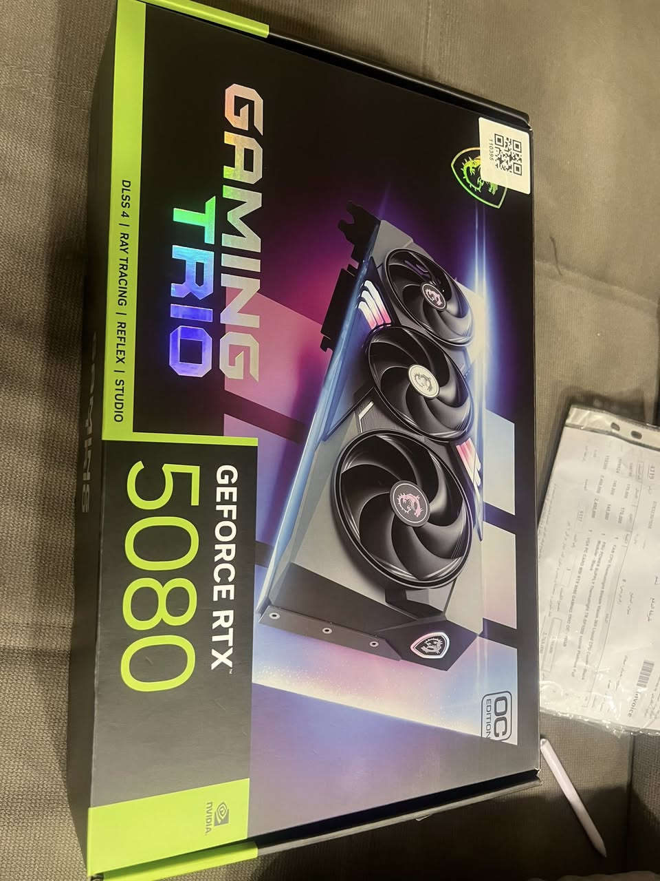 يالله السلام عليكم  كارت شاشه 5080 نوع  gaing x trio  صارله يومين بعده جديد غراضه ممفتوحه شرط الفحص سعر 2300 ومكبي مجال بسيط


**إذا كنت صاحب هذا الإعلان وتريد حذفه لأي سبب، رجاءا أرسل رسالة إلى الدعم الفني**