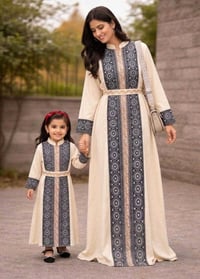فستان نسائي • دابل ايطالي • مقاسات ٣٨-٤٨