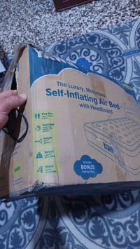 دوشك نفخ • منفاخ كهربا • قنينة غاز