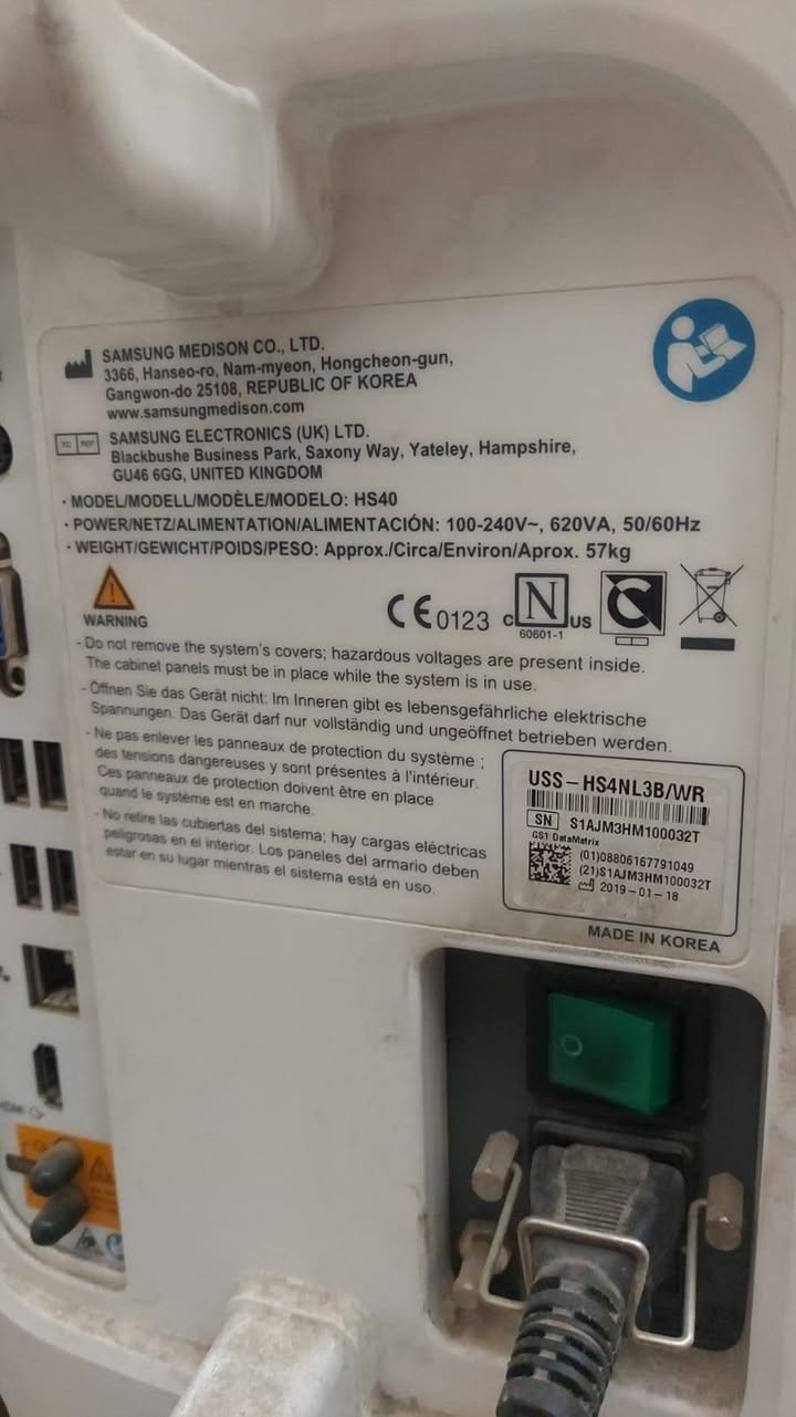 سلام عليكم  
 جهاز للبيع  سامسونك      HS 40
 اصدار 2018      
بروبات 4 
ايكو وسونار وفور دي  وغده وثدي
شغال كل نقص مابي 
ويوجد الطابعه مال فور دي ويا
السعر خاص 
للتواصل:  ***********
