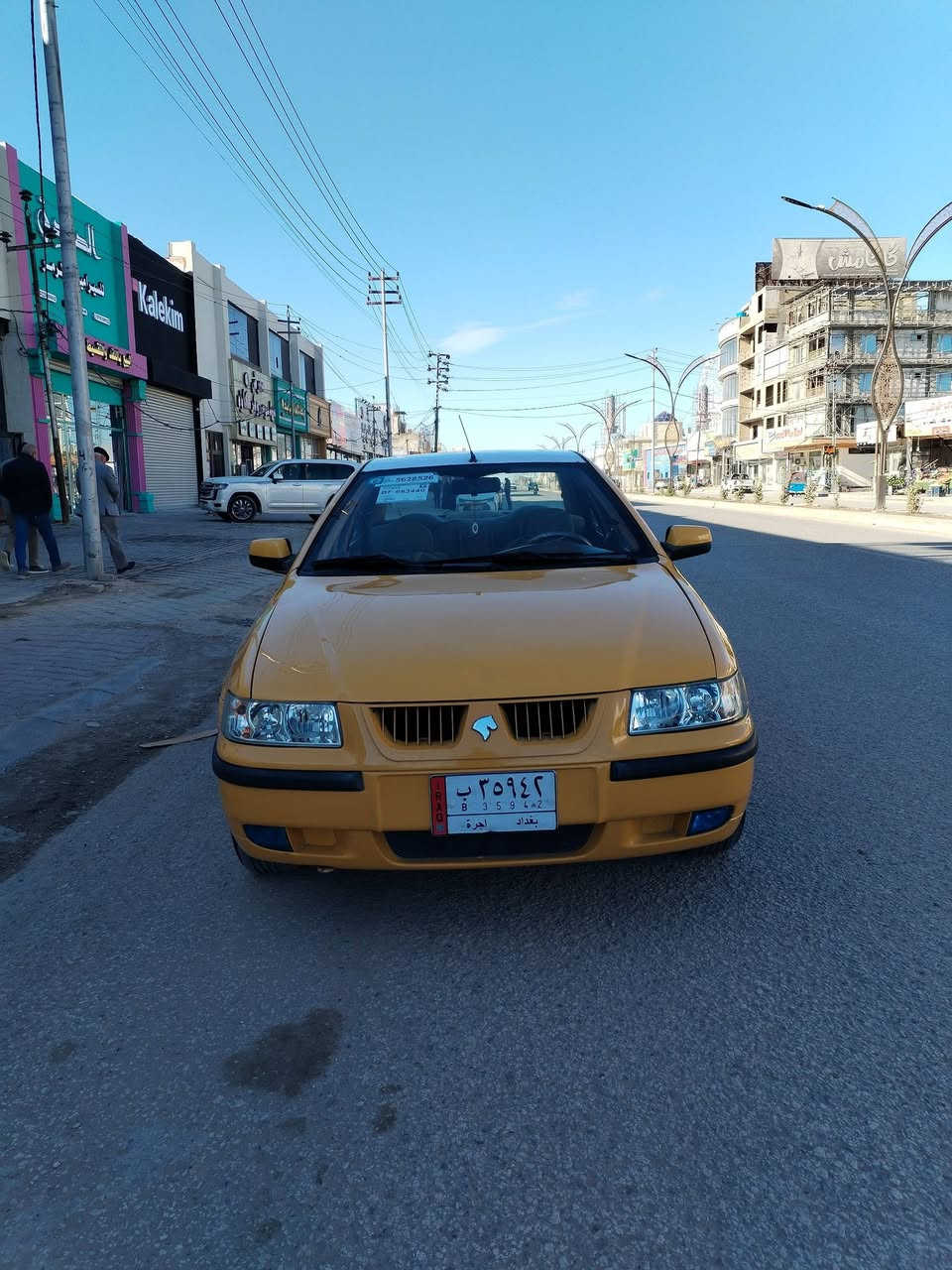 للبيع سمند موديل ٢٠١١ ناطقه كير ومكينه مكفولات تبريد ثلج هيئه مصفره رقم بغداد دولي سنويه ٢٠٢٧ بس استلم لوحات تخم تاير باتري جديد مكانها ريموت سنتر لوك مكانها بكربلاء سعرها ٣٤
***********
