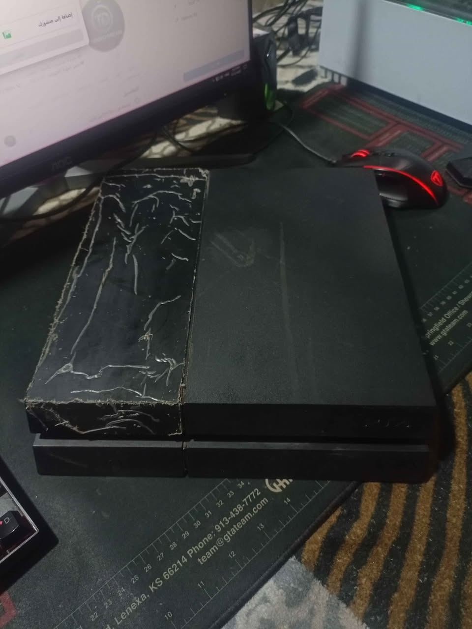 السلام عليكم 

ps4 fat مهكر 500G ياتي معه جوستك 1 و HDMI 

السعر 270 الف
للستفسار الرقم ***********
