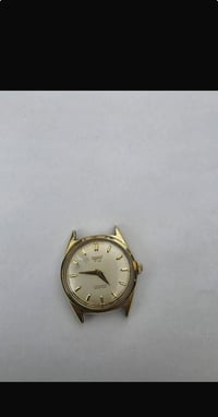 السلام العليكم ساعة موديل خمسينات شغالة ماركة تيسوت ساعة تغليف ذهب وزن...